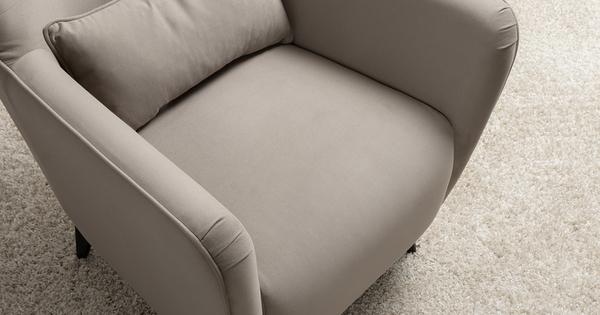 Кресло для отдыха Феличе ТК 531 велюр Велутто 08 светлый кварцевый серый