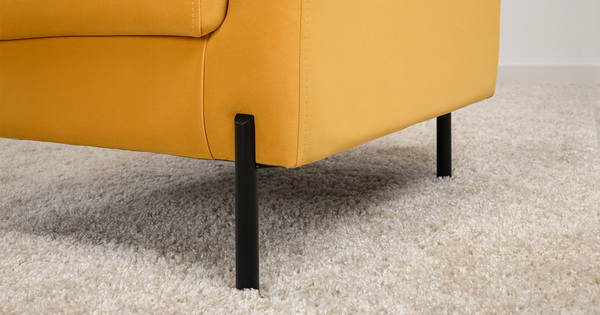 Кресло для отдыха Барселона ТК 671 велюр Diagonal 540 желтый