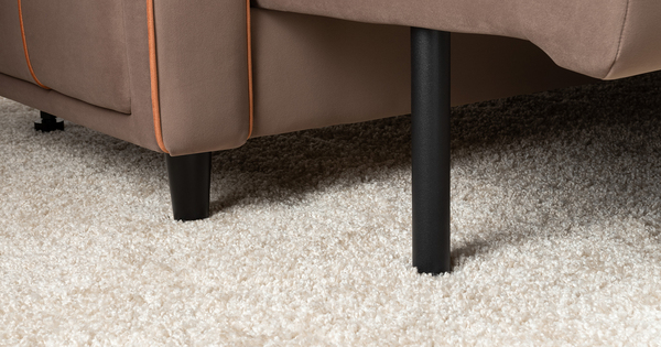 Диван-кровать прямой Черри ТД 286 велюр Irida 05 шоколадно-коричневый, Эвита терра терракотовый