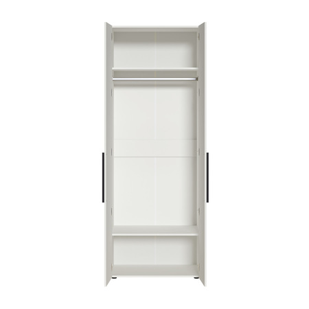 Прихожая Эйр композиция 1 белый PE шагрень, собирается на любую сторону