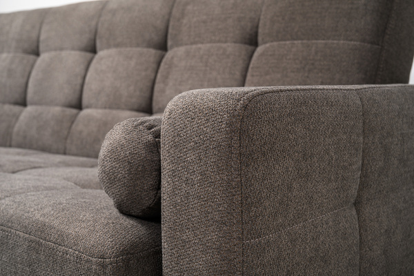 Диван-кровать прямой Эмили ТД 912 велюр шоколадный