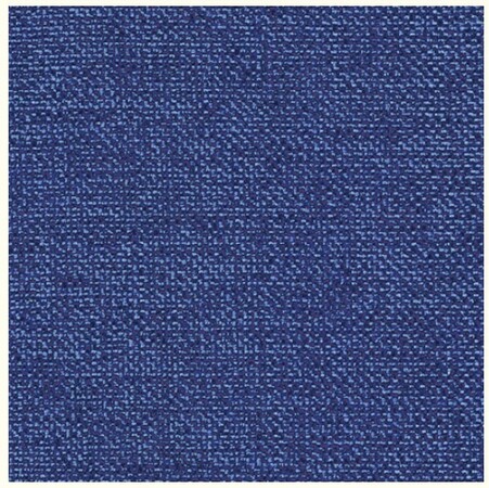 Кресло на колесах Оптима ультра Хоум ткань рогожка синяя, крестовина пластик, подлокотники с мягкими накладками, механизм качания