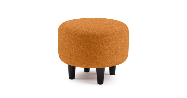 Пуф Шон ТП 272 велюр Romeo 05 оранжевый