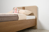Кровать детская Вупи 11.48 Кашемир, Дуб Верона мореный софт с основанием, обивка изголовья - велюр Леонардо